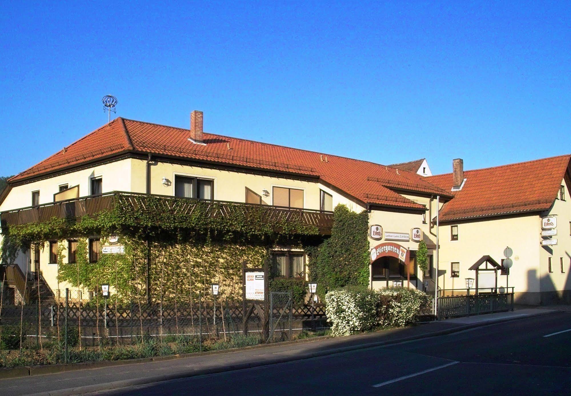 Gasthof Zur Krone Leidersbach Экстерьер фото
